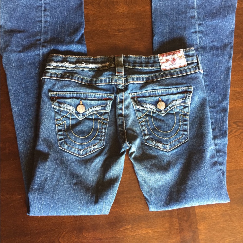 True Religion Flare Low Rise - Picture 2 of 4